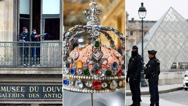 Louvre thieves may have been hired by private collector, officials say