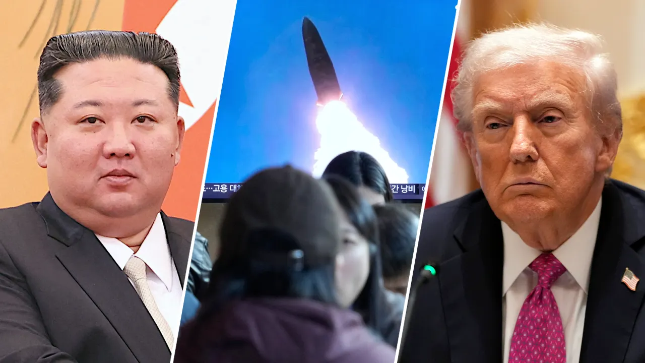 North Korea fires ballistic missiles days before Trump's Asia trip