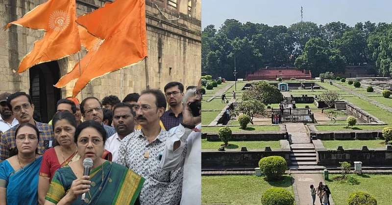 BJP MP Medha Kukrani purify Pune fort with gaumutra after Muslim woman offers namaz
