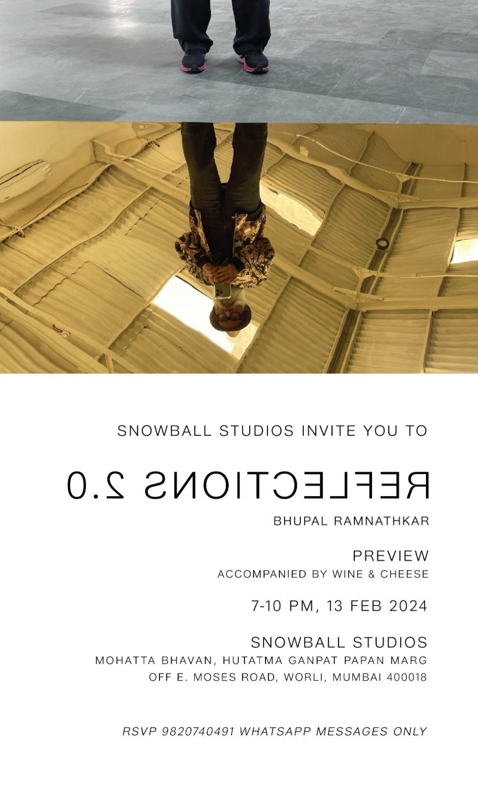 Bhupal Ramnathkar's Reflections 2.0 at snowball studios