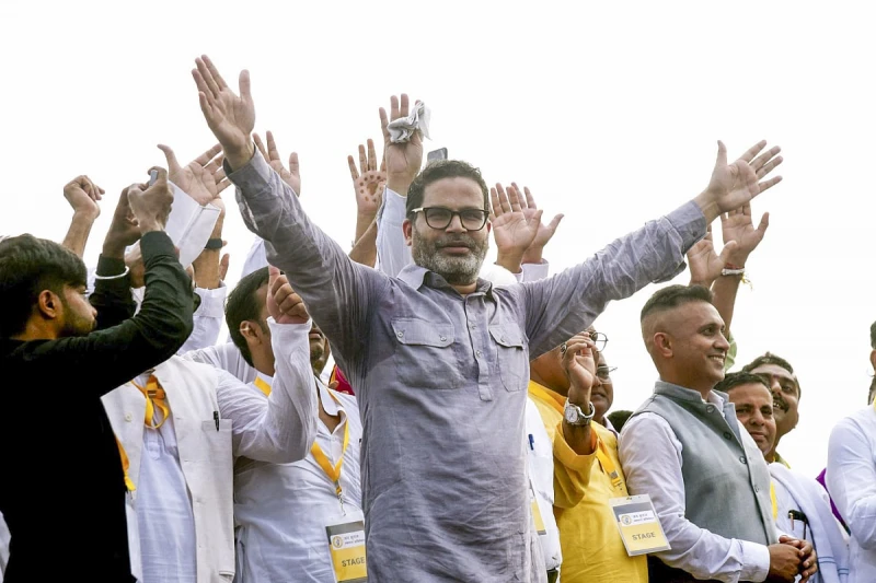 Jan Suraaj announces 51 candidates for Bihar polls, Prashant Kishor’s contest still unclear