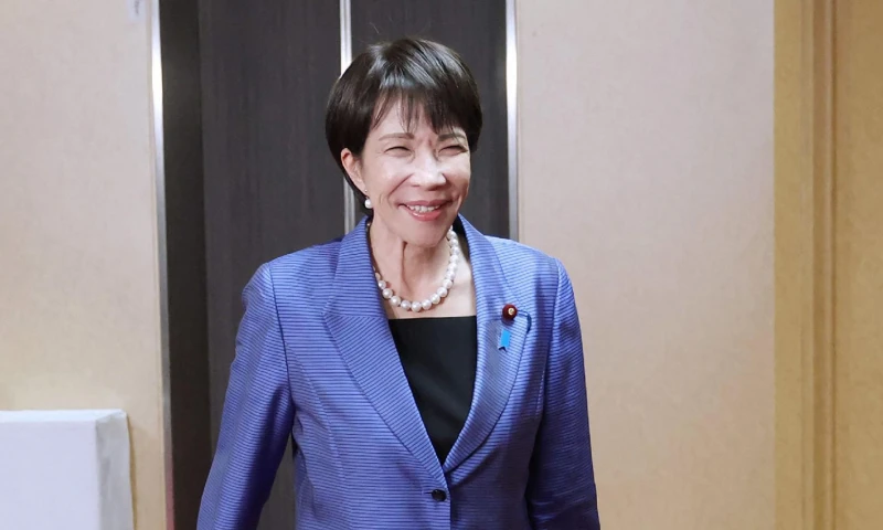 Japan Parliament Set to Elect First Female PM Sanae Takaichi