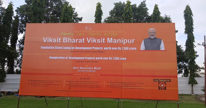 Manipur people await peace, security than development projects ahead of PM Modi's visit to State tomorrow
