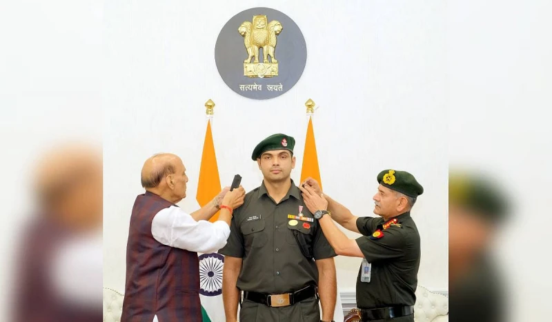 Neeraj Chopra honoured with Lieutenant Colonel rank in Indian Army