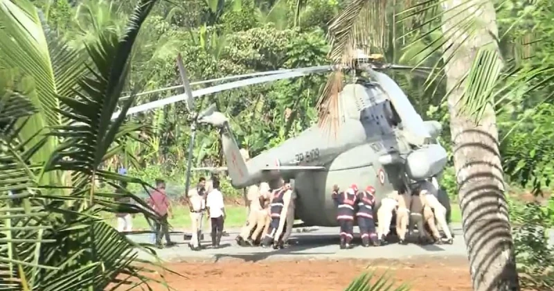 President Droupadi Murmu's chopper gets stuck in newly laid helipad in Kerala during Sabarimala visit
