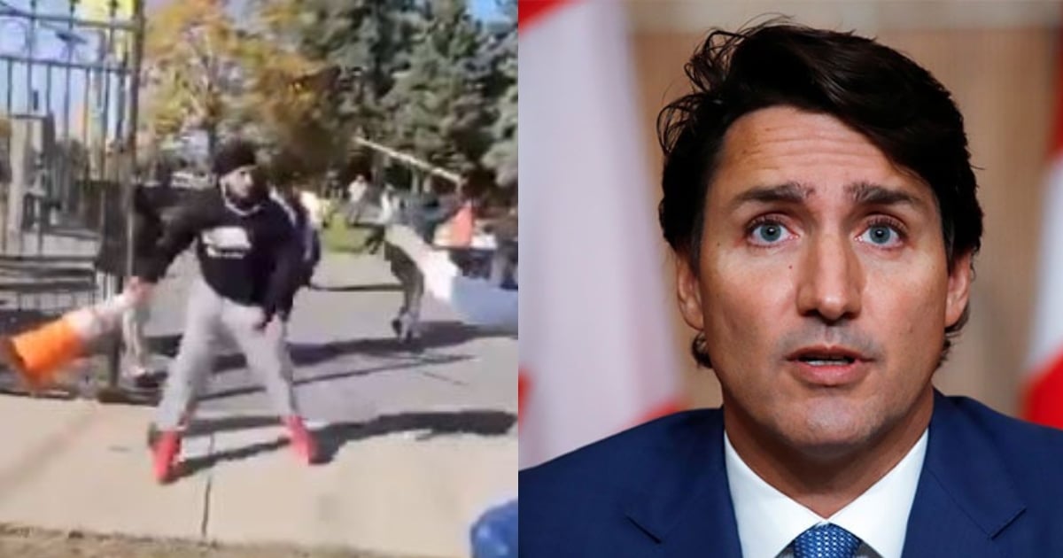 Pro- Khalistani mob attacks devotees at Hindu temple in Brampton, PM Trudeau condemns attack