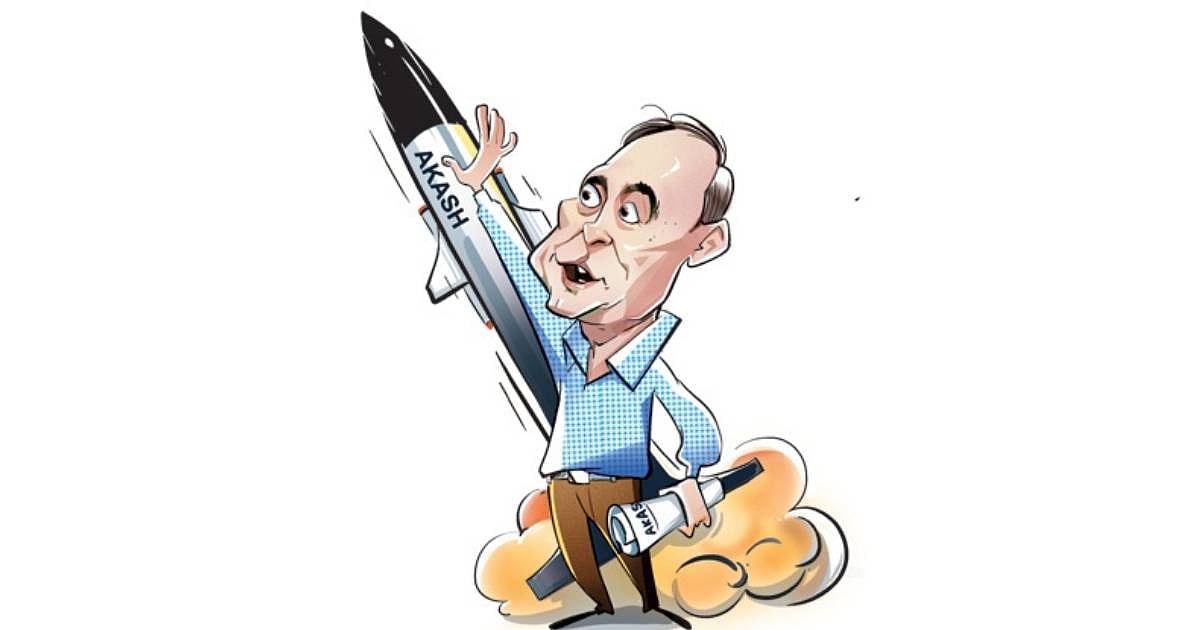 Proud father of Akash air defence