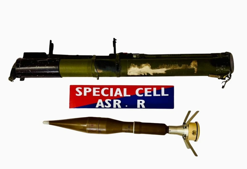 Punjab police bust terror module, seize RPG-22 anti-tank launcher in Amritsar