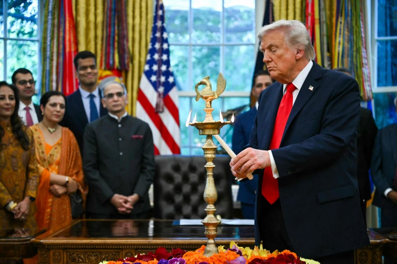Trump Celebrates Diwali at White House, Lauds Modi