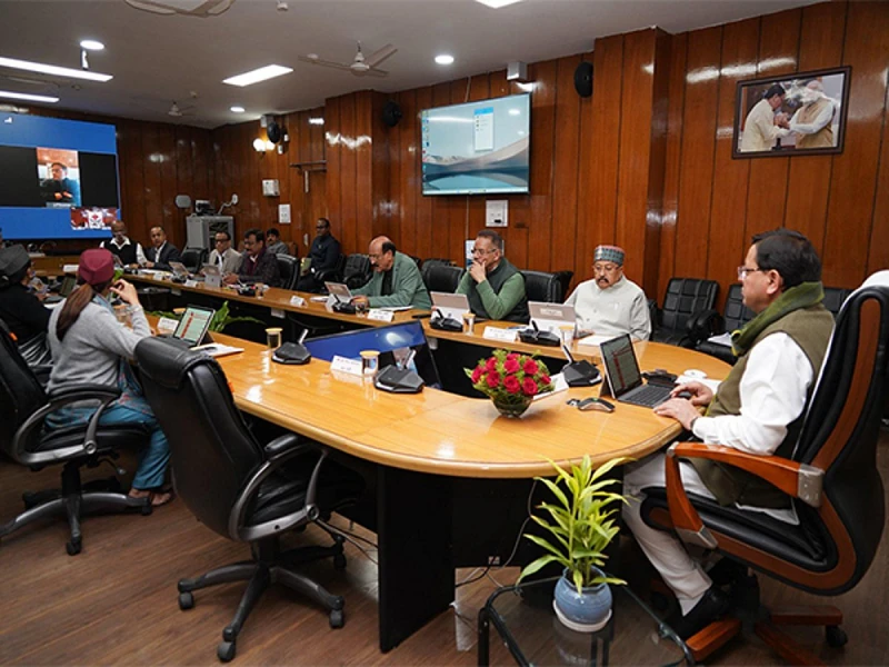 Uttarakhand CM Dhami's marathon meetings fuel cabinet reshuffle buzz