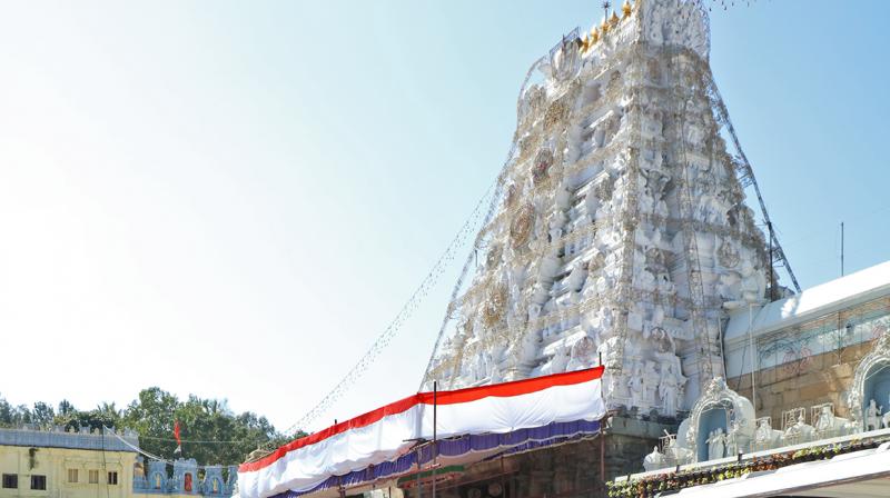 Several elected representatives from AP, TS and other states offered prayers at the Lord Venkateswara temple at Tirumala on the Vaikunta Ekadasi eve. (DC File Image)