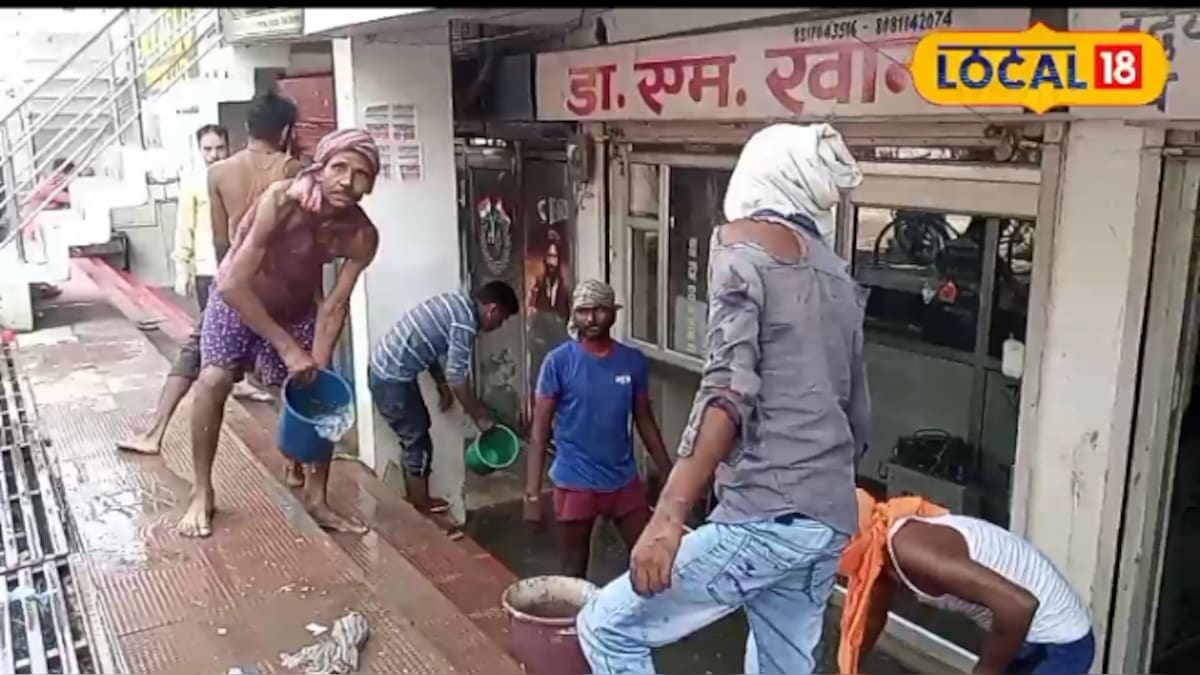 बाराबंकी में बारिश से प्रमुख बाजारों में भरा पानी, 50 से 60 लाख का नुकसान, बिजनेस हुआ प्रभावित